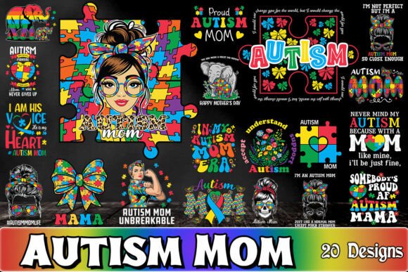 Autism Mom SVG Bundle: Graphics for Crafts & Branding