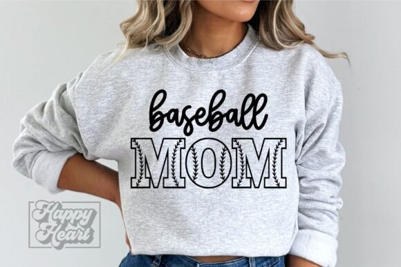 Baseball Mom SVG: Graphics for Crafts & Blogs