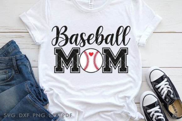 Baseball Mom Svg: Graphics for Crafts & Sales