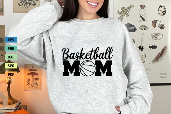 Basketball Mom SVG: Fresh Graphics for Crafts