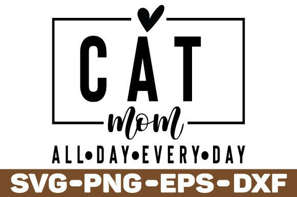 Cat Mom SVG: Fresh Graphics for Crafts & Blogs