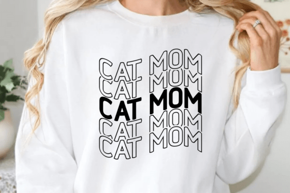 Cat Mom SVG: Premium Graphics for Crafts