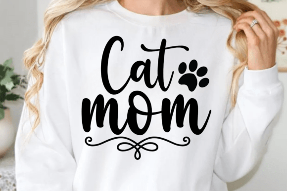 Cat Mom SVG & Quotes: Graphics for Crafts