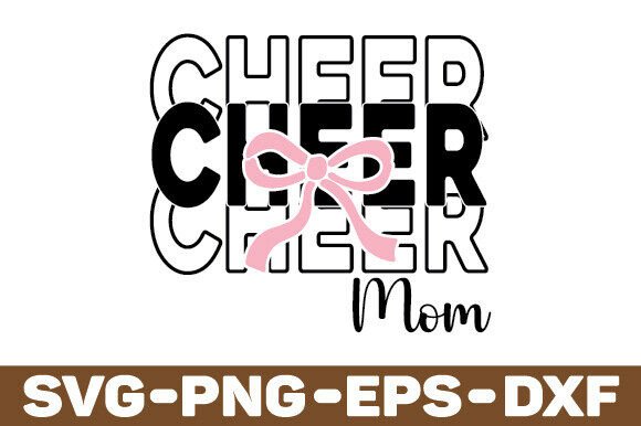 Cheer Mom Graphics for Crafts & Blog Design