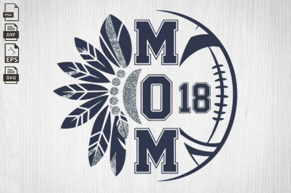 Football Mom & Cheer Mom Graphics for Crafts