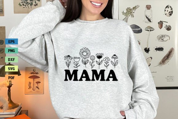 Mom SVG Mama Graphics for Crafts & Sales