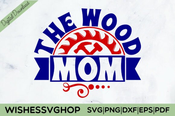 Reviewing The Wood Mom SVG PNG for Real Embroidery Projects