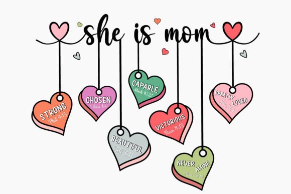 She is Mom SVG: Graphics for Crafts & Branding