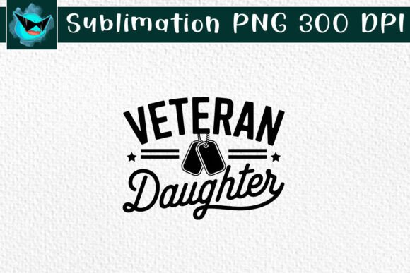 Veteran Daughter Military Mom SVG for Crafts & Graphics